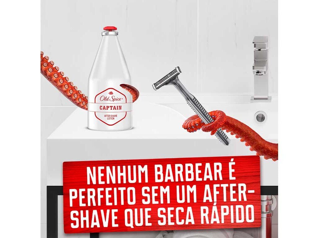 AFTER OLD SPICE CAPTAIN SHAVE LO&Ccedil;&Atilde;O 100ML image number 2