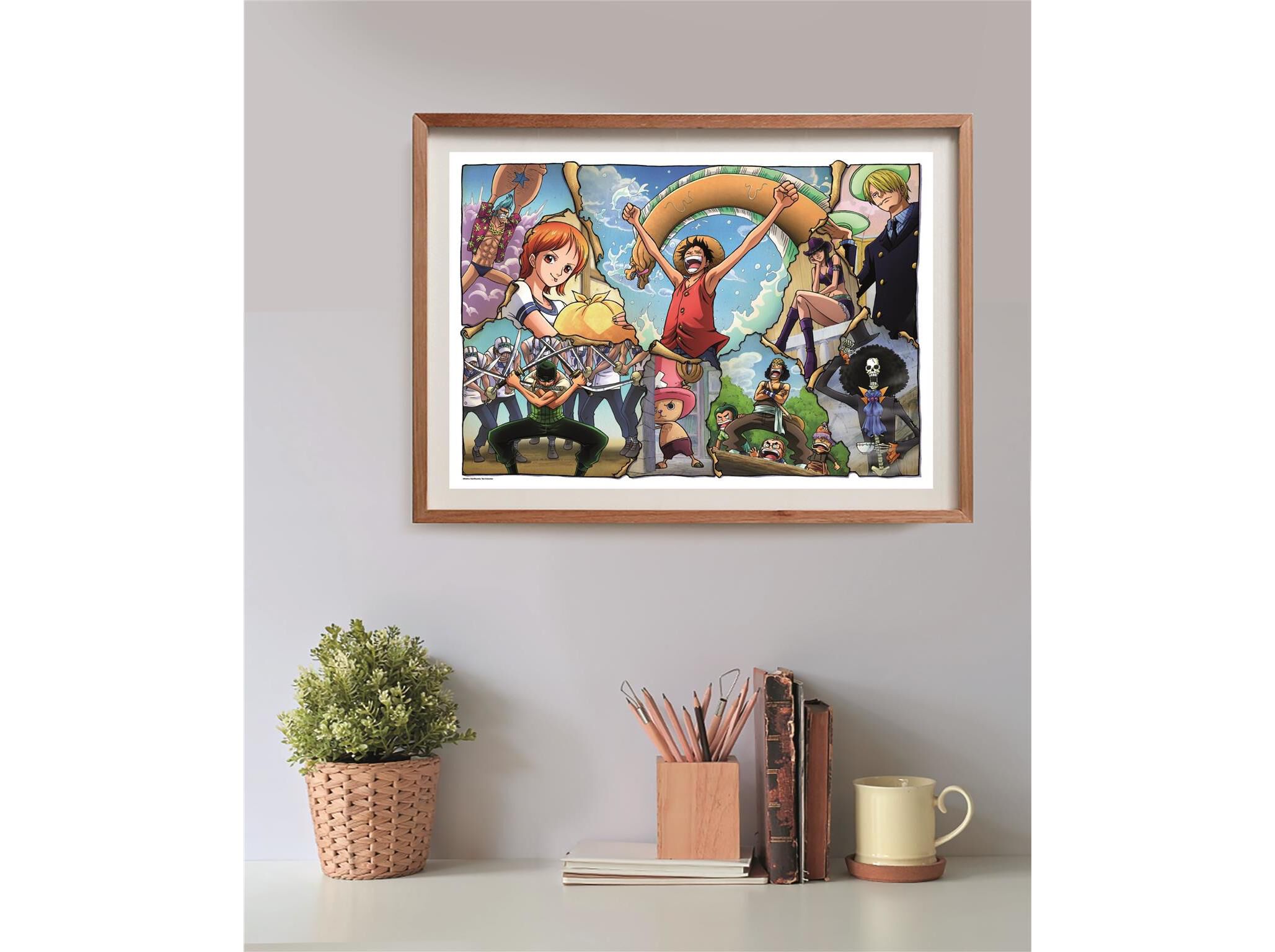 PUZZLE ANIME CUBO CLEMENTONI ONE PIECE 500 PE&Ccedil;AS image number 2