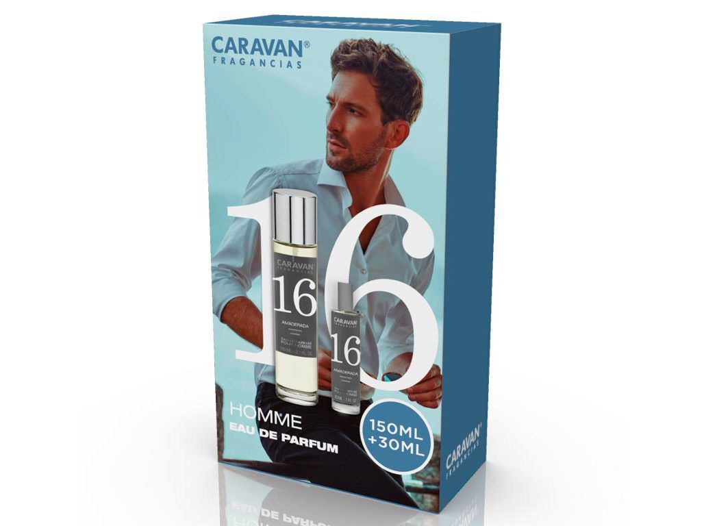 CONJUNTO EAU DE PARFUM CARAVAN N&ordm;16 150+30ML image number 0