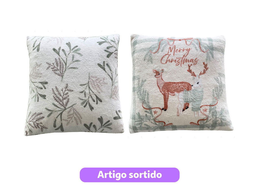 CAPA PARA ALMOFADA ACTUEL 45X45CM MODELOS SORTIDOS image number 0