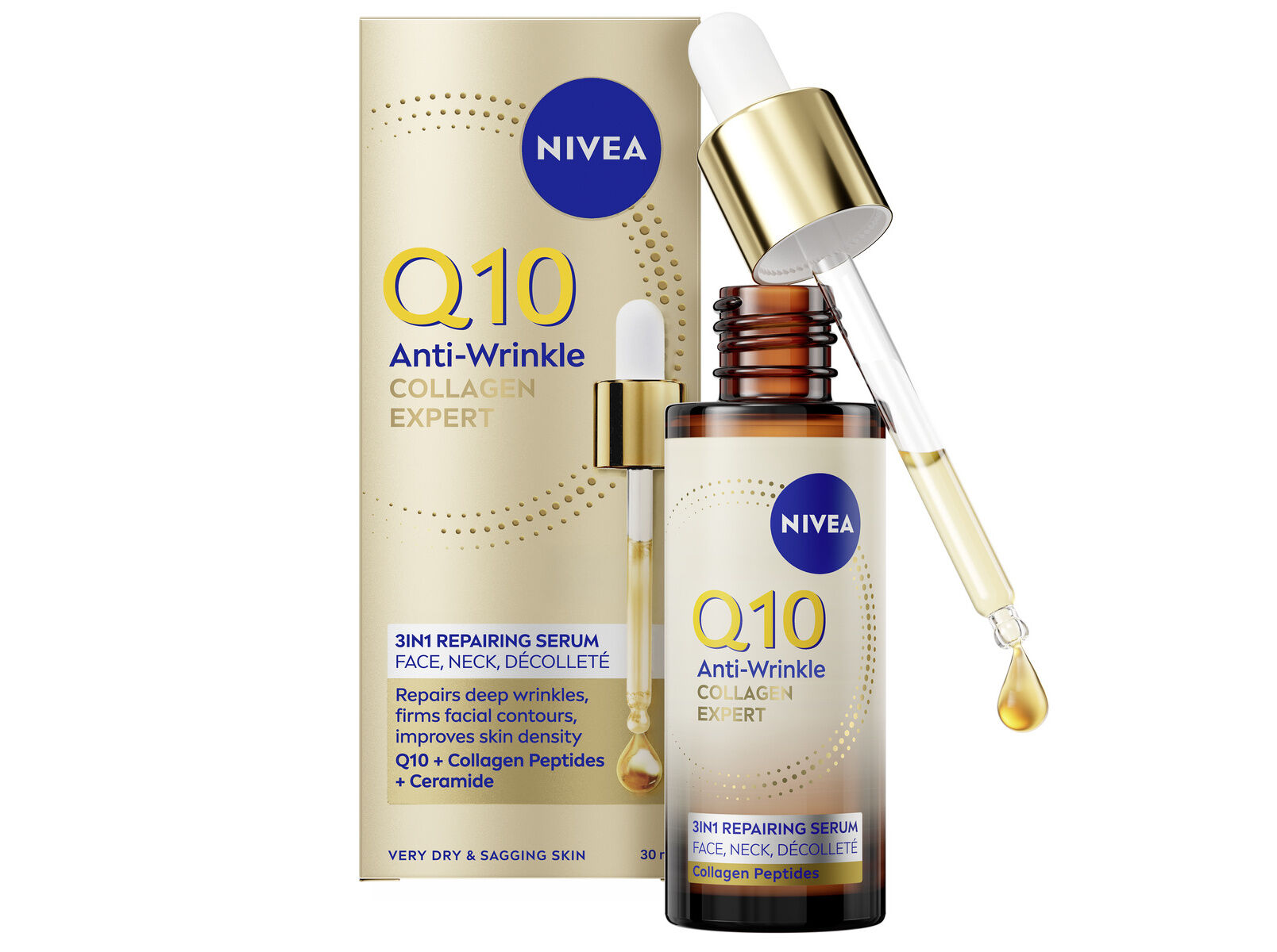 S&Eacute;RUM NIVEA ANTIRRUGAS Q10 COLLAGEN EXPERT 30ML