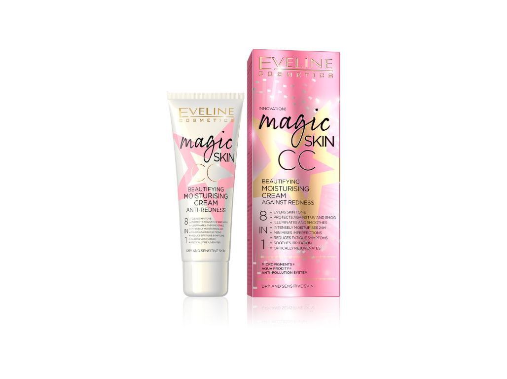 CREME ROSTO EVELINE MAGIC SKIN HIDRATANTE 8EM1 50ML