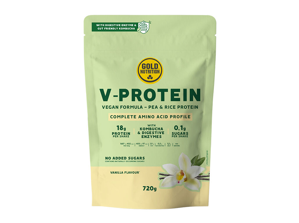 V-PROTEIN GOLDNUTRITION BAUNILHA 720 G image number 0