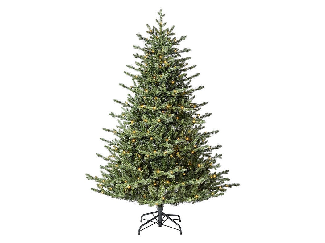 &Aacute;RVORE DE NATAL ACTUEL COM LUZ VERDE 180CM