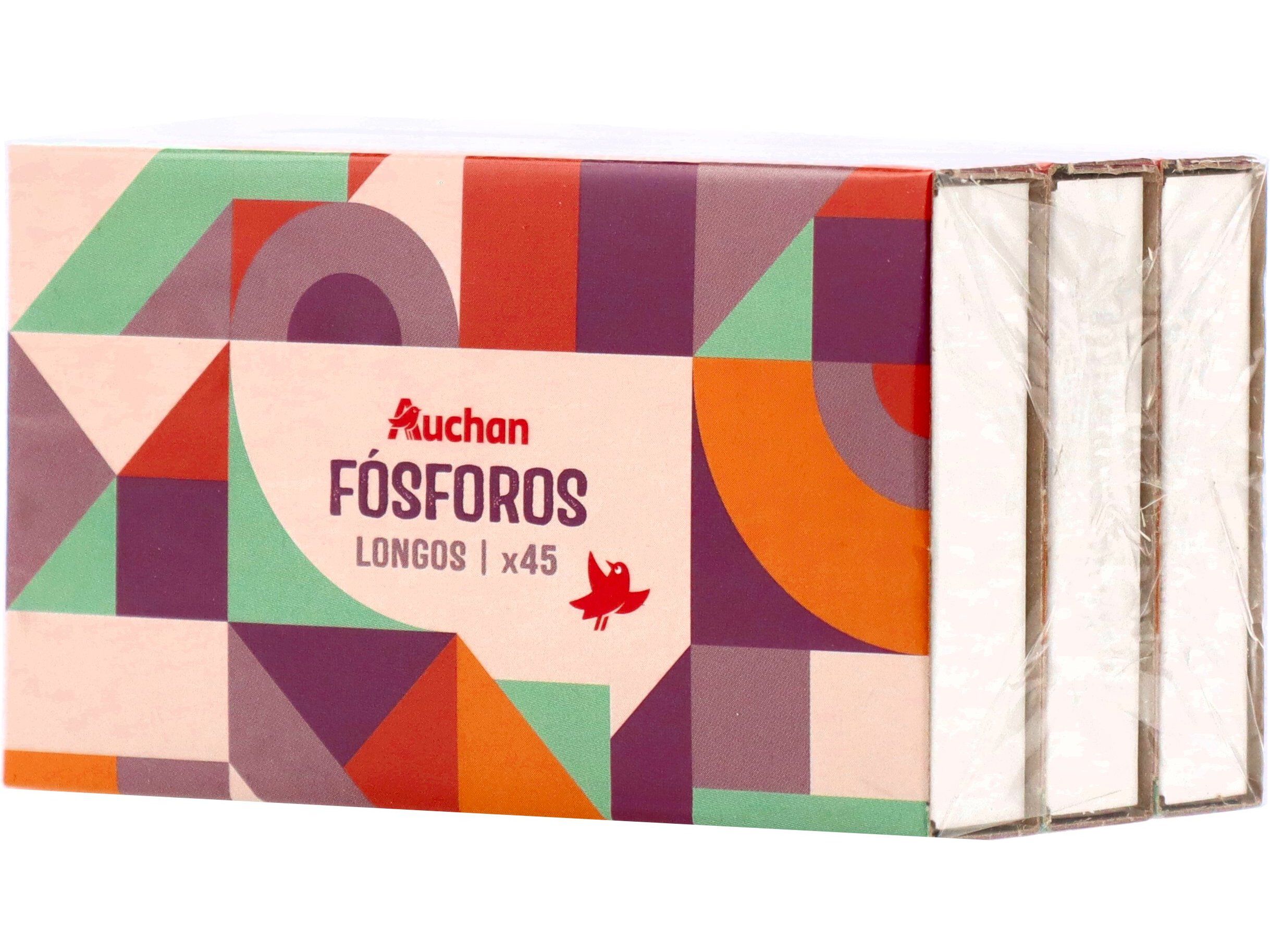 F&Oacute;SFOROS AUCHAN LONGOS PARA LAREIRA 3 UNIDADES image number 0