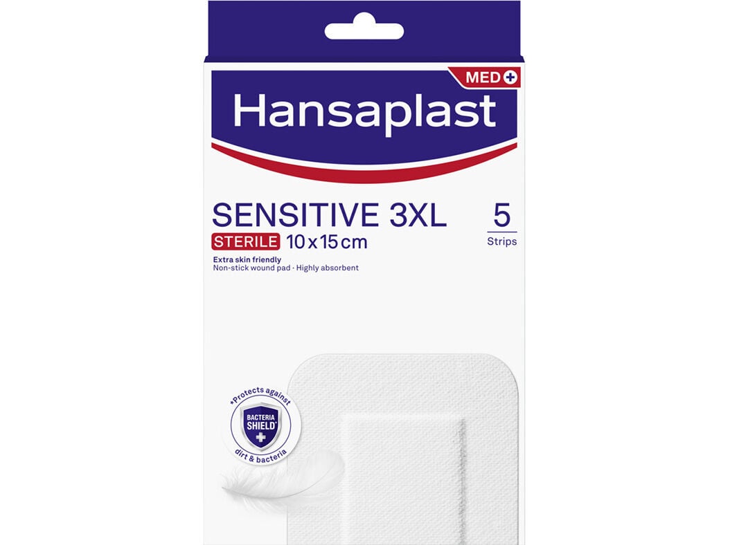 PENSO HANSAPLAST MED SENSITIVE 3XL 10X15CM 5UN image number 0
