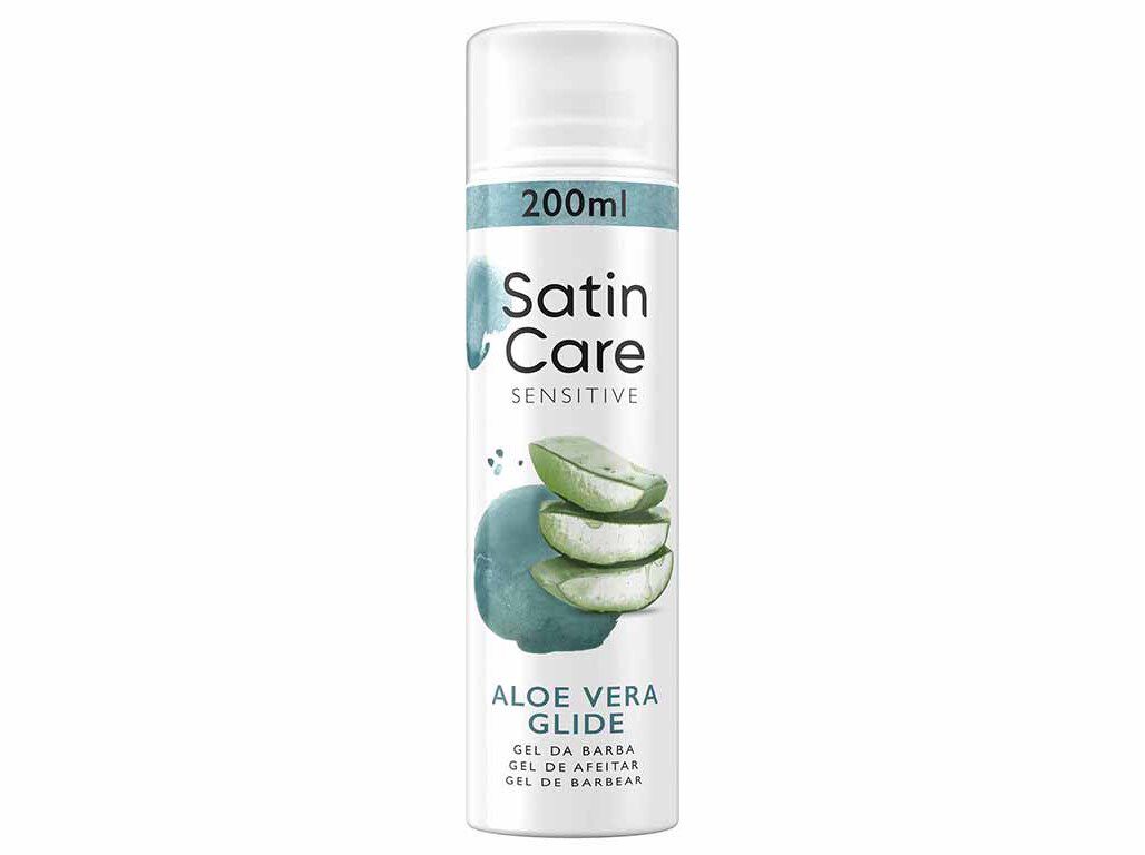 GEL DE DEPILA&Ccedil;&Atilde;O SATIN CARE COM ALO&Eacute; VERA GILLETTE 200 ML