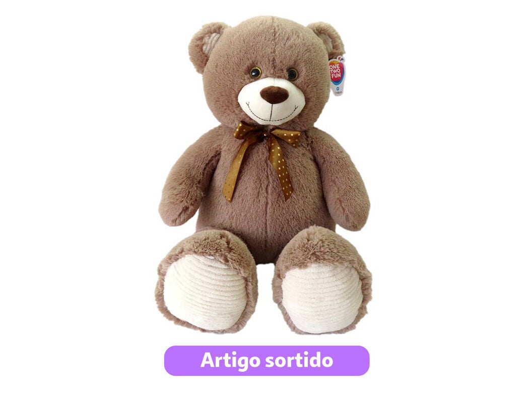 URSINHO PELUCHE ONE TWO FUN 100CM MODELOS SORTIDOS image number 3
