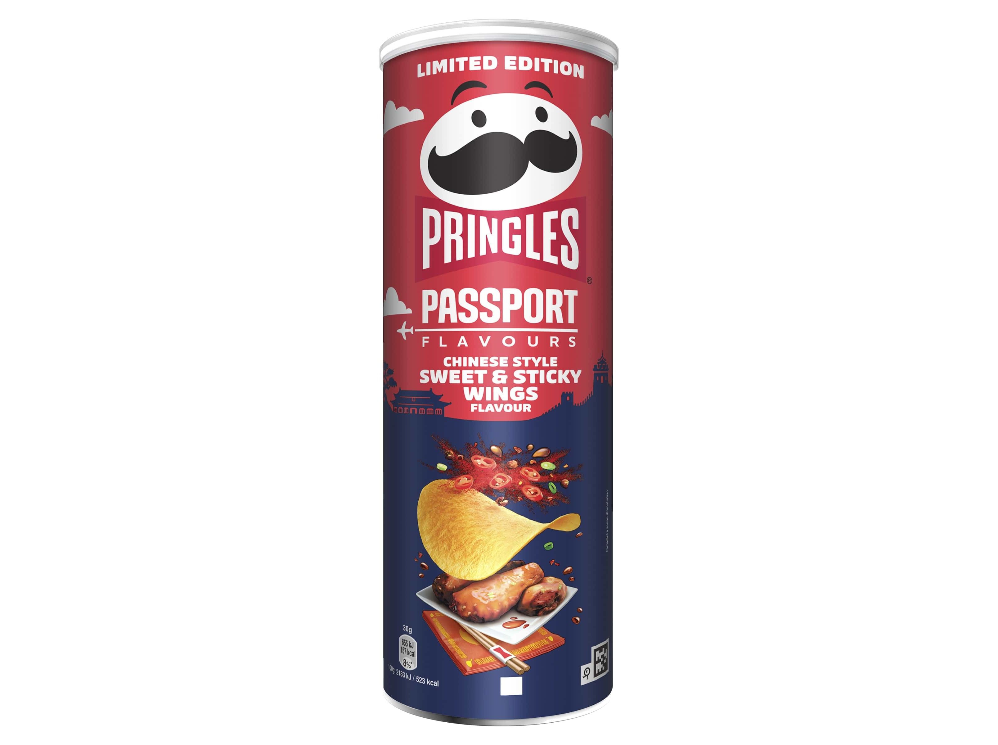 APERITIVO PRINGLES SWEET & STICKY WINGS 165G image number 0