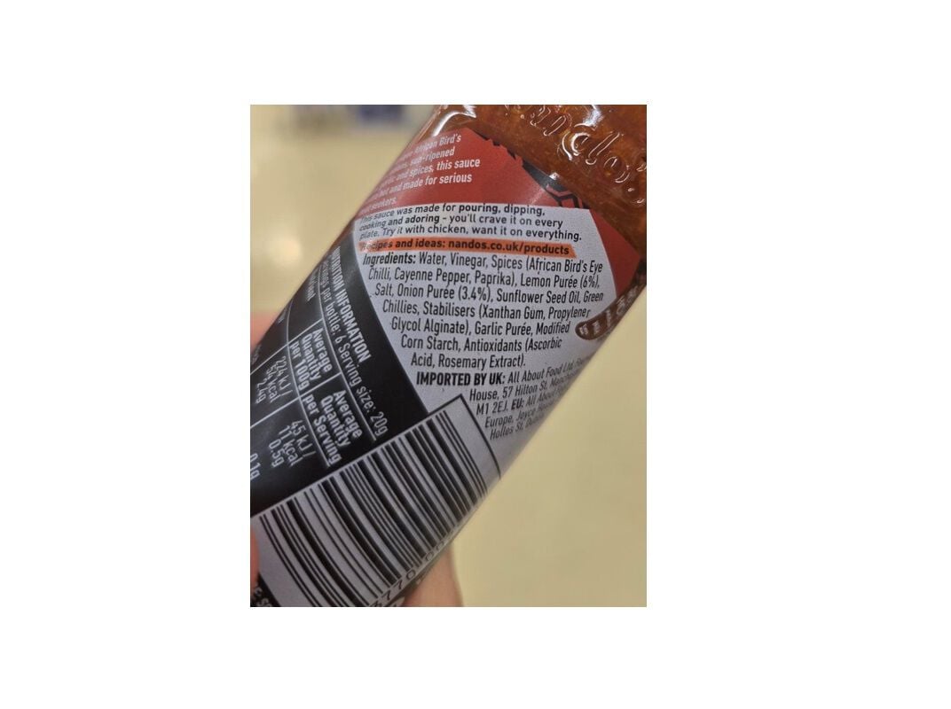MOLHO PERI-PERI NANDO'S EXTRA PICANTE 125G image number 1