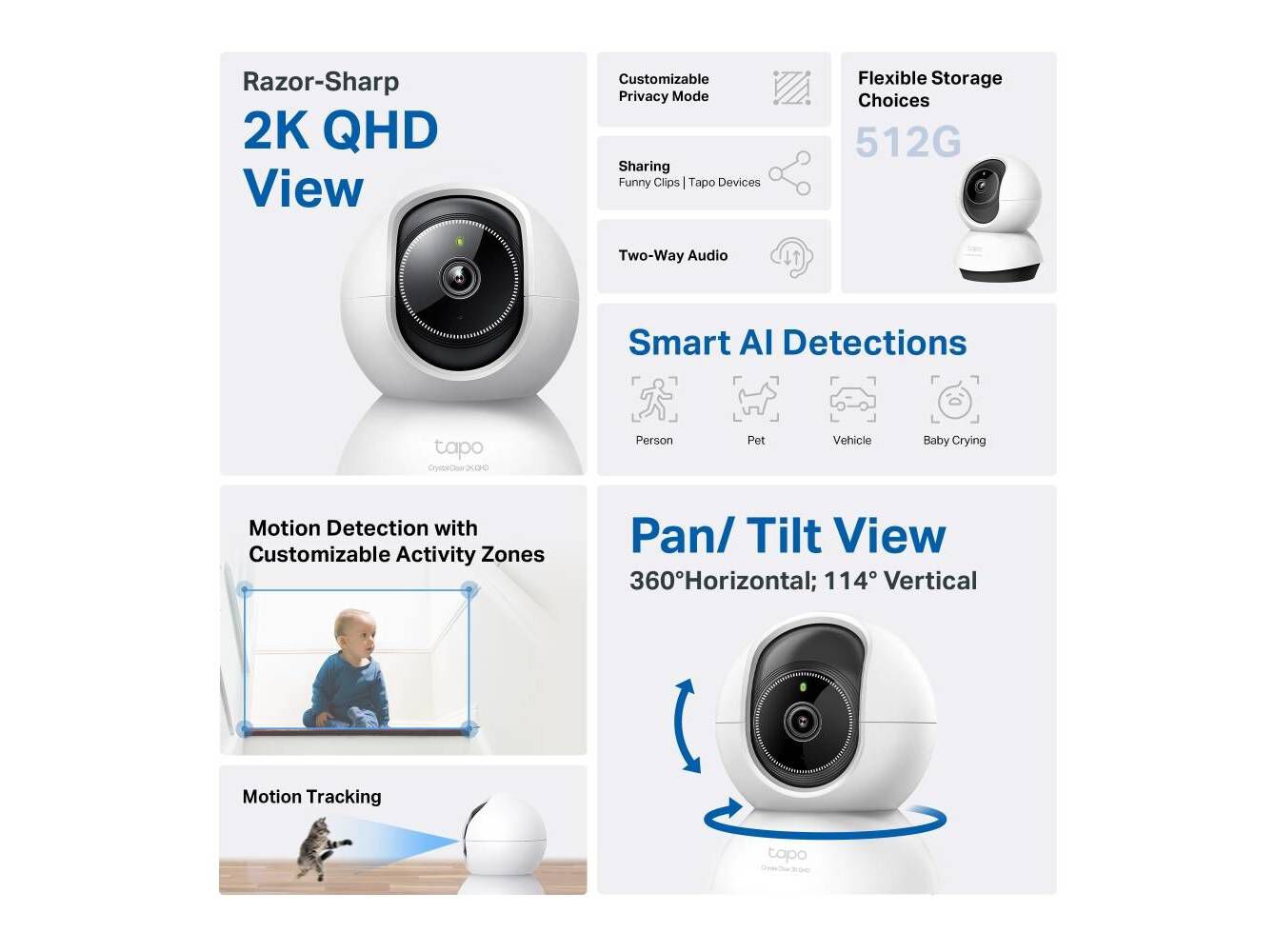 CAMERA TP-LINK TC72 2K QHD image number 1