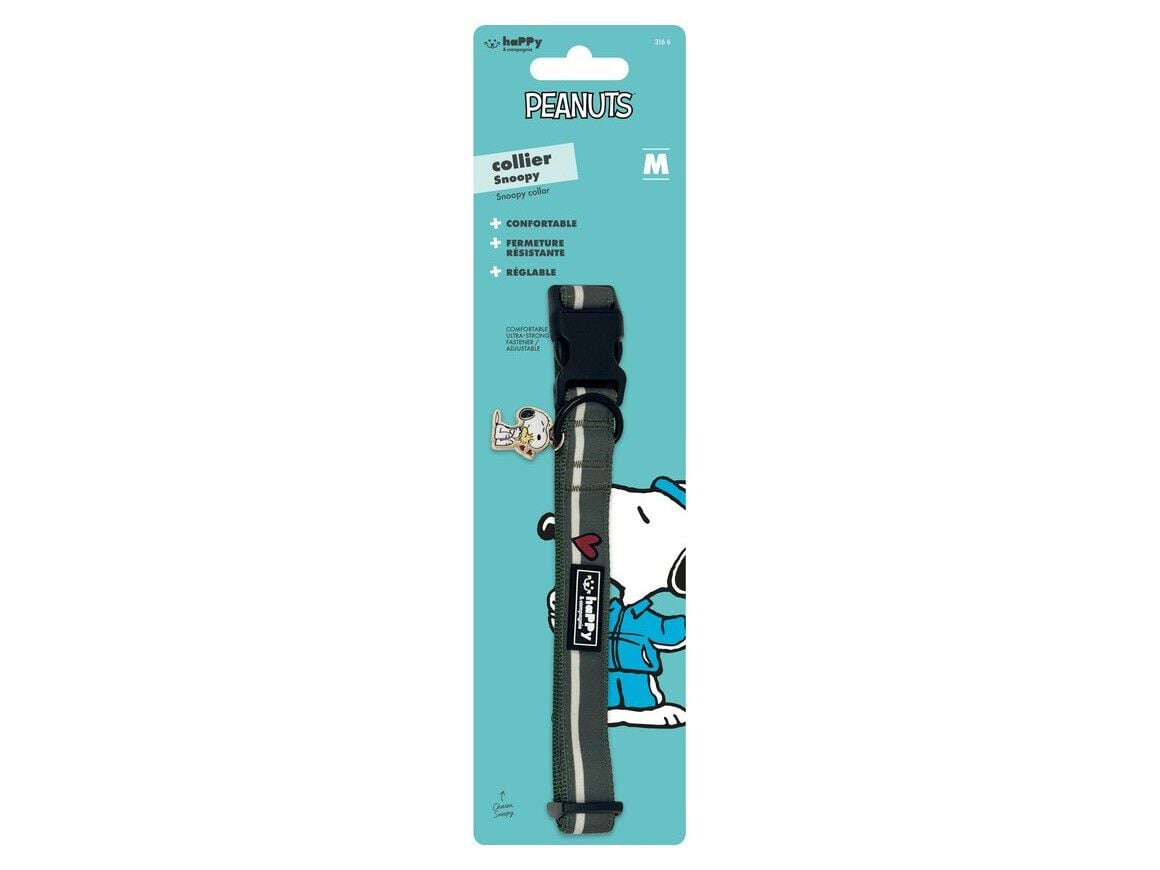 COLEIRA PARA C&Atilde;O SNOOPY TAMANHO M image number 1