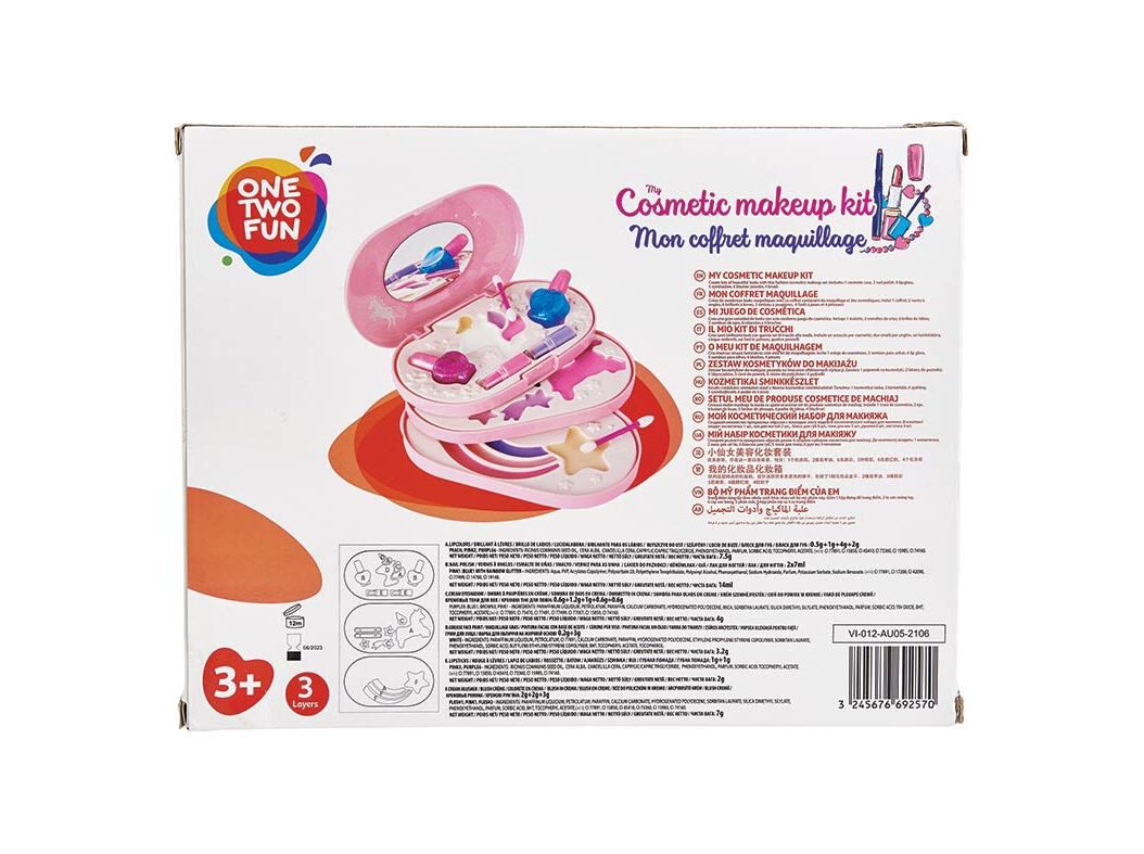 CONJUNTO DE COSM&Eacute;TICA ONE TWO FUN image number 2