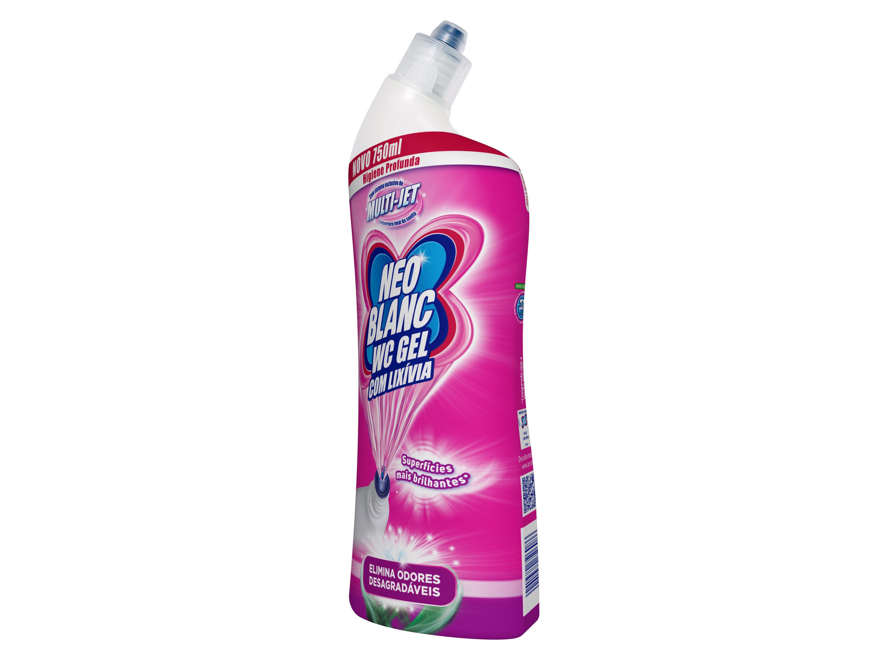 GEL SANIT&Aacute;RIO NEOBLANC COM LIX&Iacute;VIA 750ML image number 1