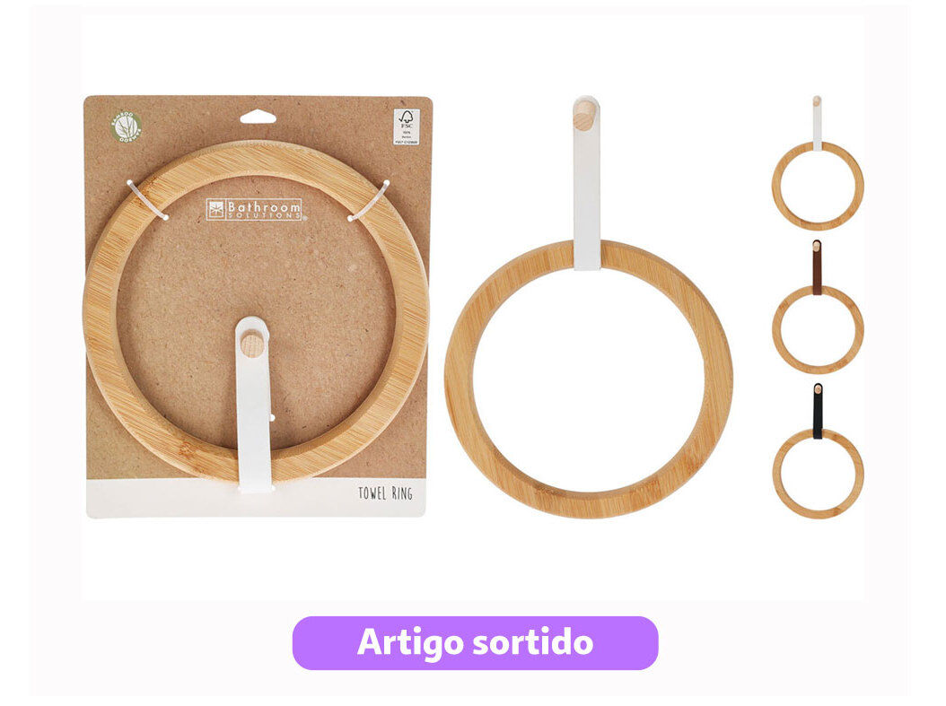 TOALHEIRO &Oslash;21XH29.5CM MODELOS SORTIDOS