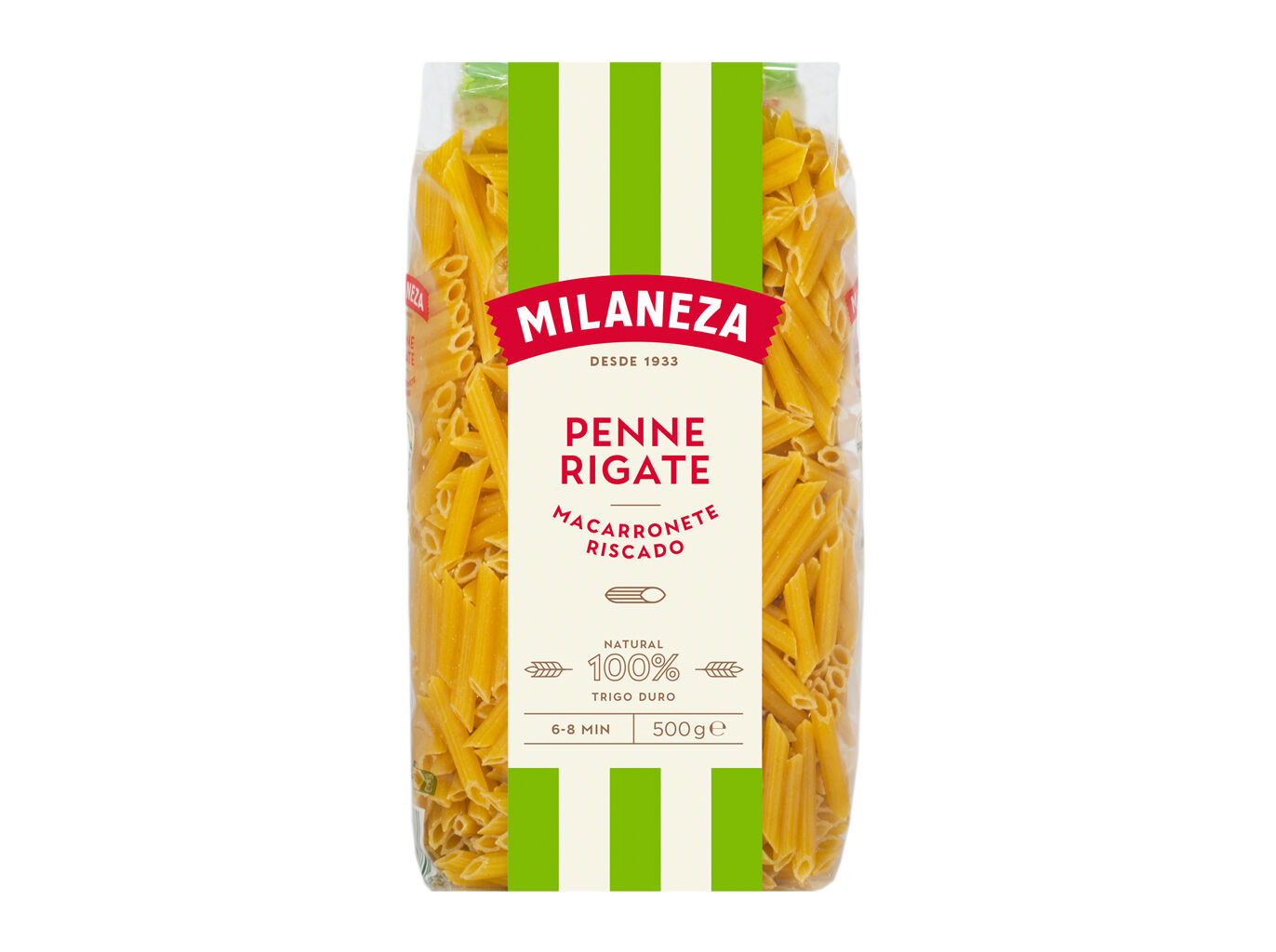 MACARRONETE MILANEZA RISCADO GE 500G image number 0