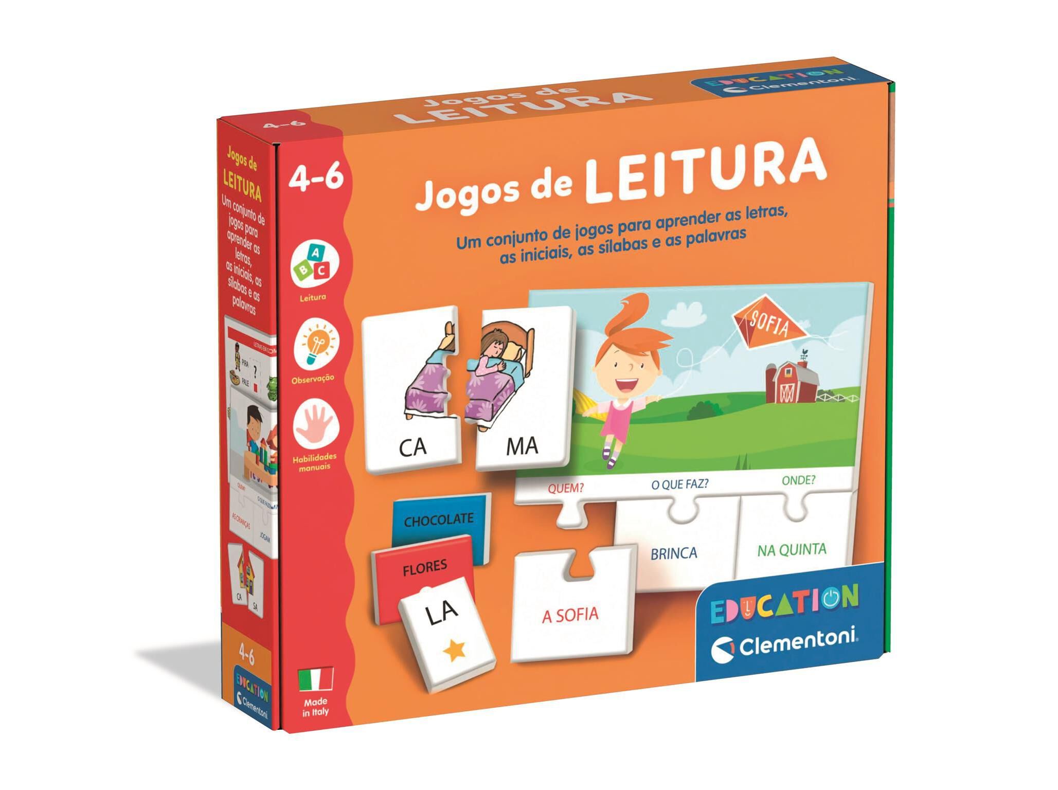 JOGOS DE LEITURA CLEMENTONI image number 0