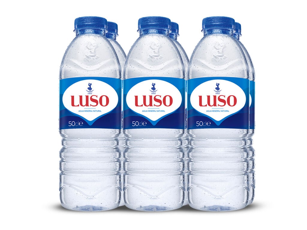 &Aacute;GUA MINERAL LUSO 6X0.50L image number 1