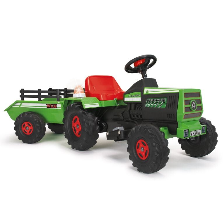 TRATOR EL&Eacute;TRICO INFANTIL INJUSA BASIC TRACTOR 6V
