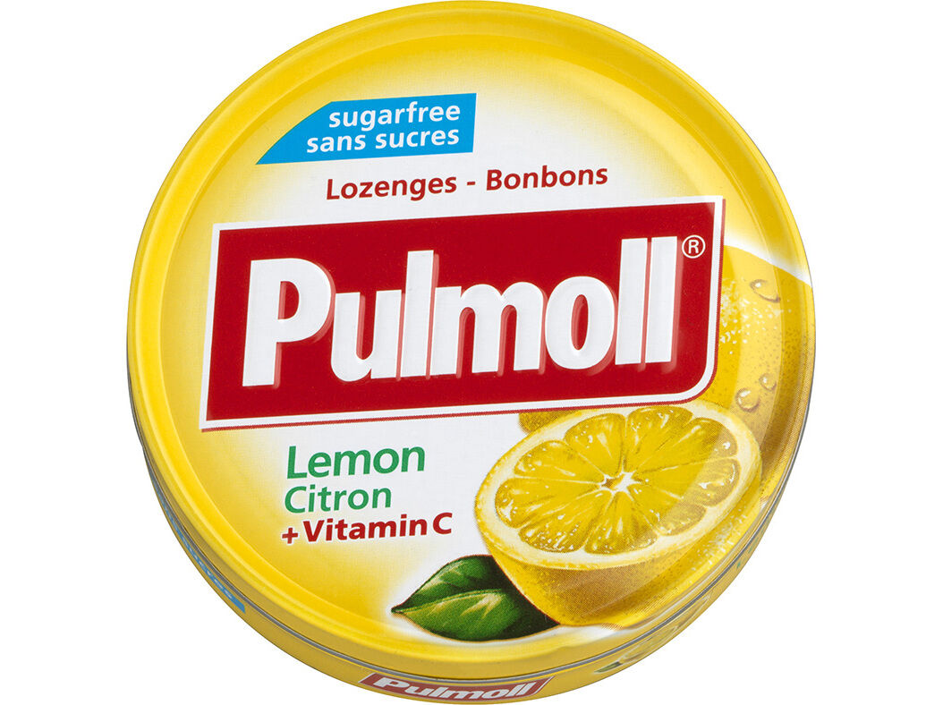 PASTILHAS PULMOLL LIMAO 45G