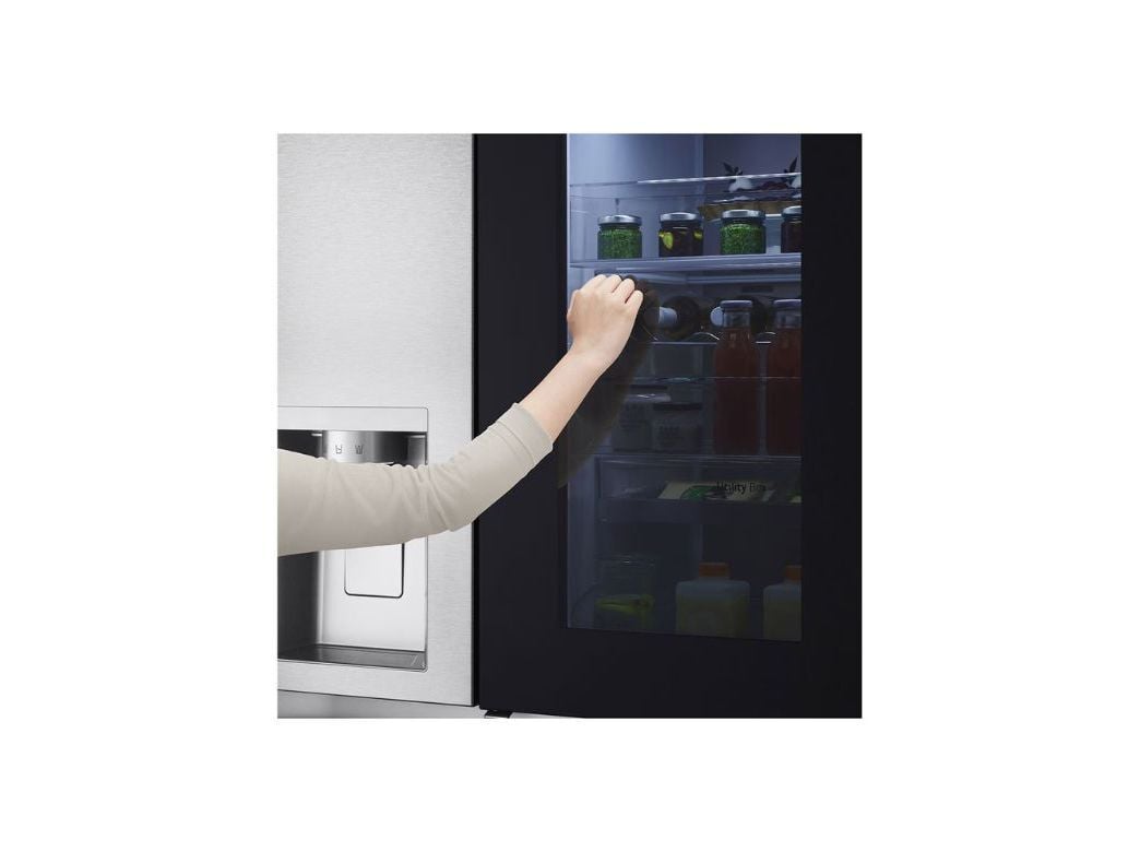 FRIGOR&Iacute;FICO AMERICANO LG GSXE91MBAD INSTAVIEW SORBET METAL 628L image number 6