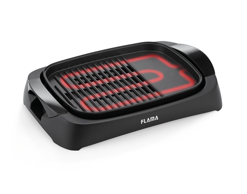 GRELHADOR DE MESA FLAMA 4751FL CONTACTO 2200W image number 0