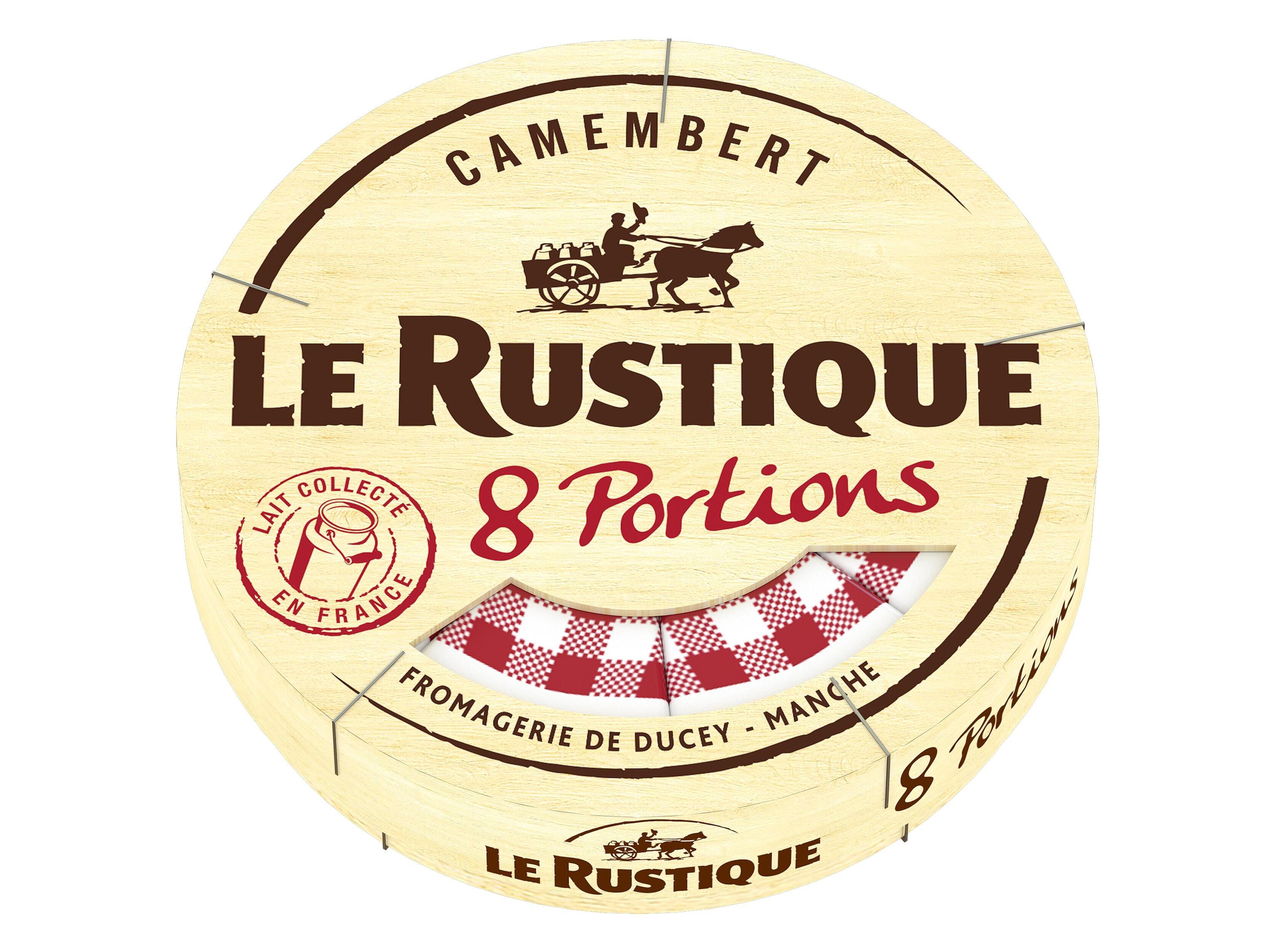 QUEIJO LE RUSTIQUE CAMEMBERT POR&Ccedil;OES 240G image number 0