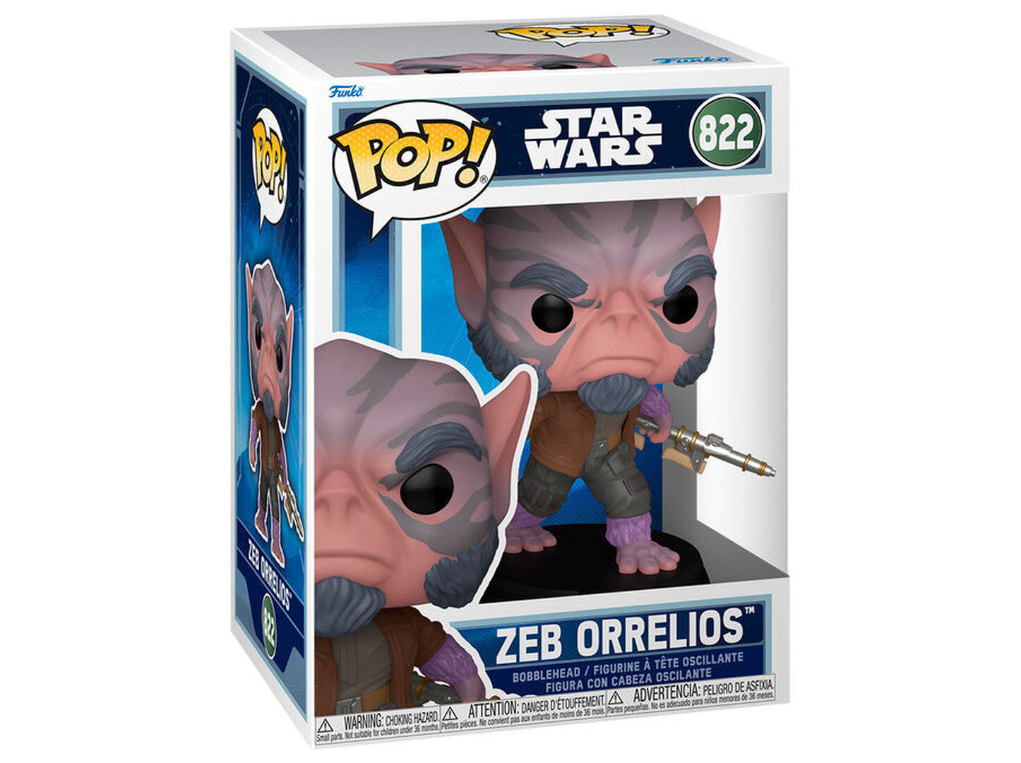 FIGURA POP! FUNKO STAR WARS: M&G- ZEB ORRELIOS image number 0