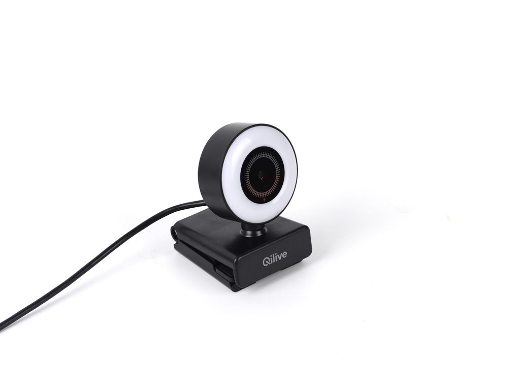 WEBCAM QILIVE 600095908 PRETO FHD LED Q.4401