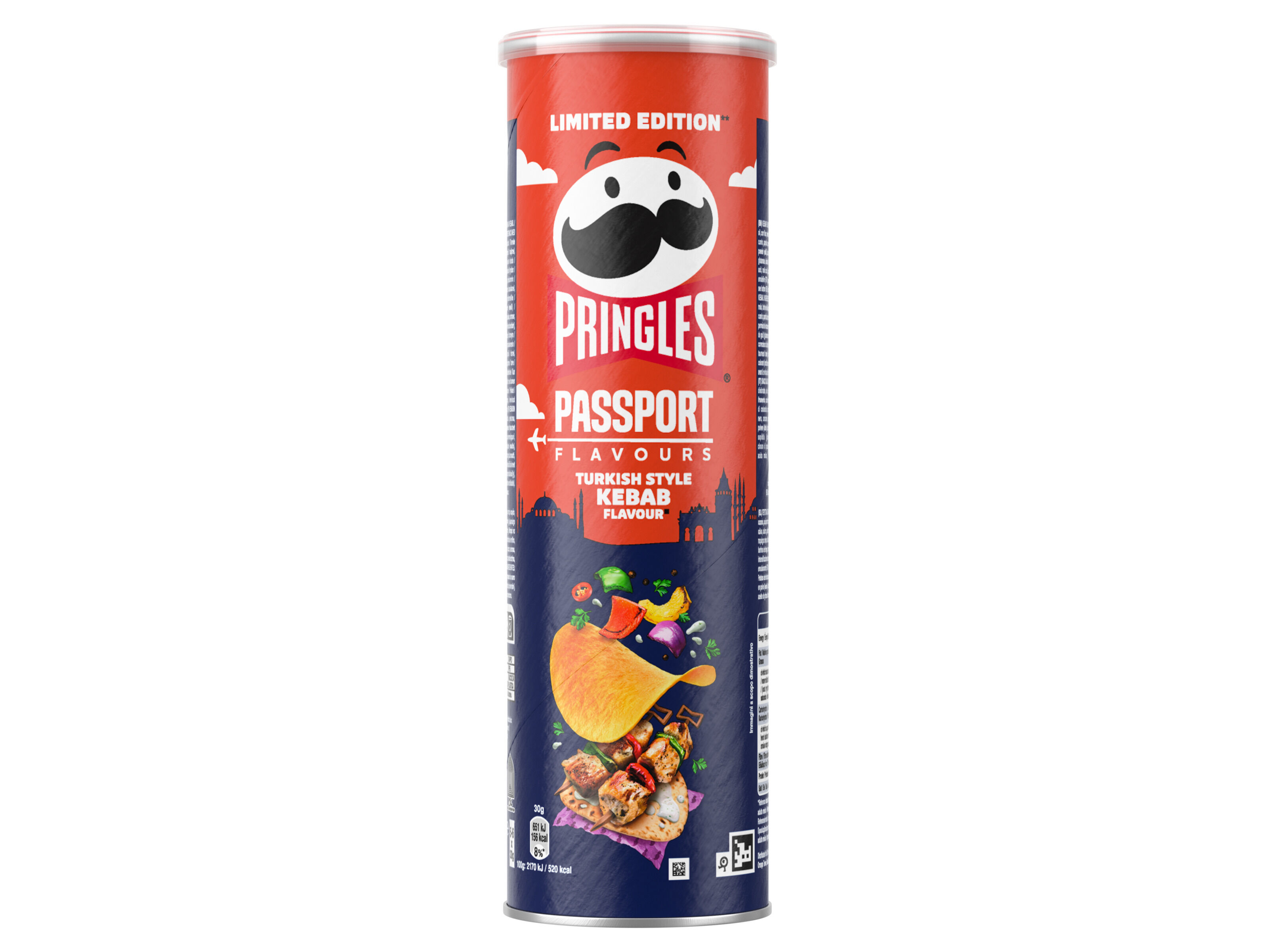 APERITIVO PRINGLES KEBAB TURCO 165G image number 0