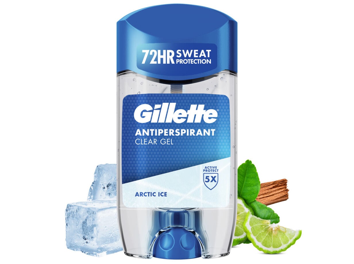 DESODORIZANTE STICK GILLETTE CLEAR GEL ARCTIC ICE 70 ML image number 0