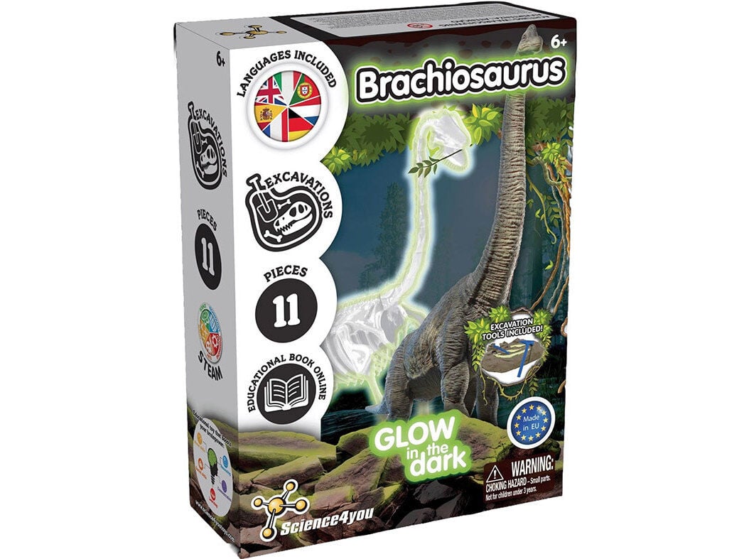 ESCAVA&Ccedil;&Otilde;ES F&Oacute;SSEIS SCIENCE4YOU BRACHIOSAURUS image number 0