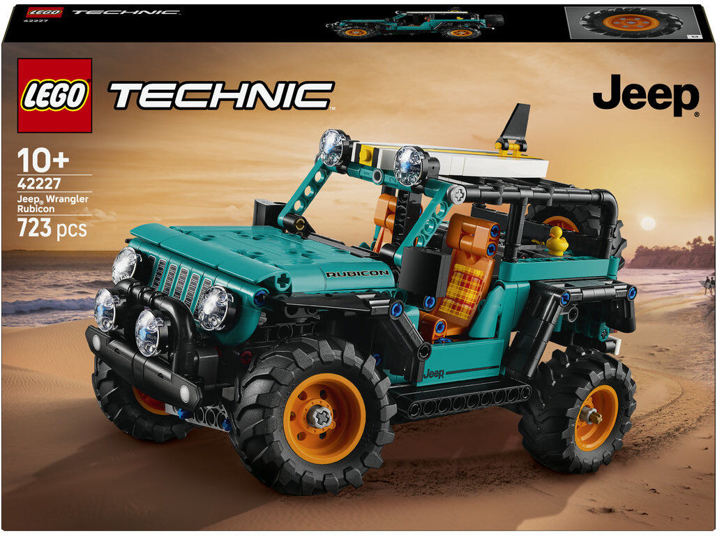 SUV JEEP&reg; WRANGLER RUBICON LEGO TECHNIC 42227