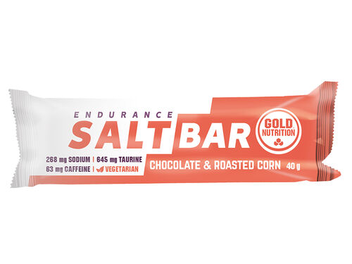 BARRA GOLDNUTRITION ENDURANCE SALT BAR CHOCOLATE E MILHO 40G image number 0