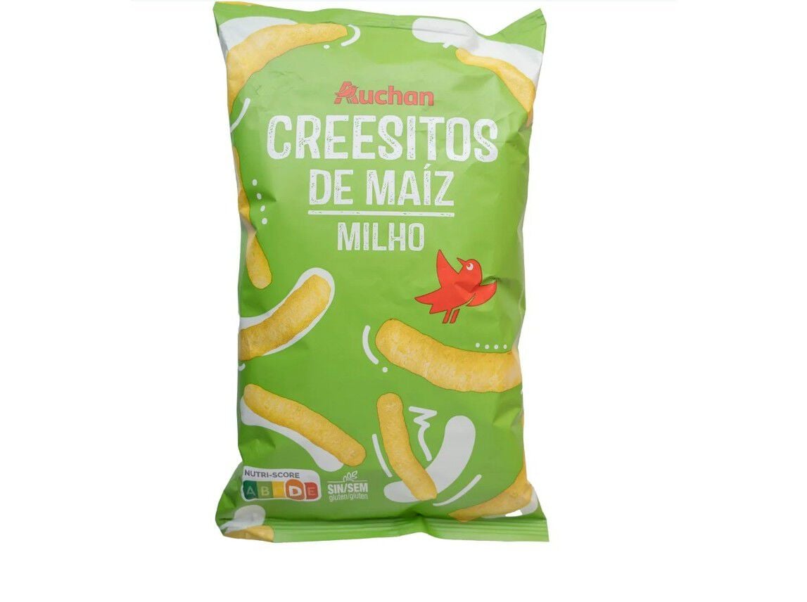 APERITIVOS CREESITOS AUCHAN MILHO 80G image number 0