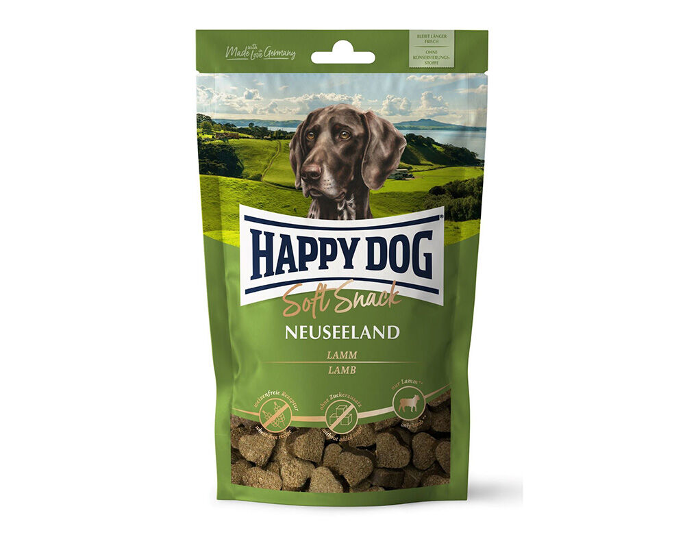 SNACK C&Atilde;O HAPPY DOG NEUSEELAND 100GR image number 0