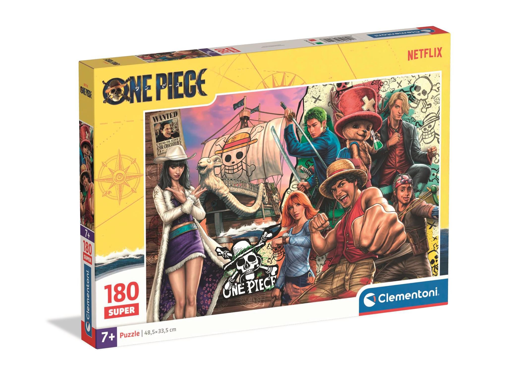 PUZZLE ONE PIECE CLEMENTONI NETFLIX 180 SUPER image number 0