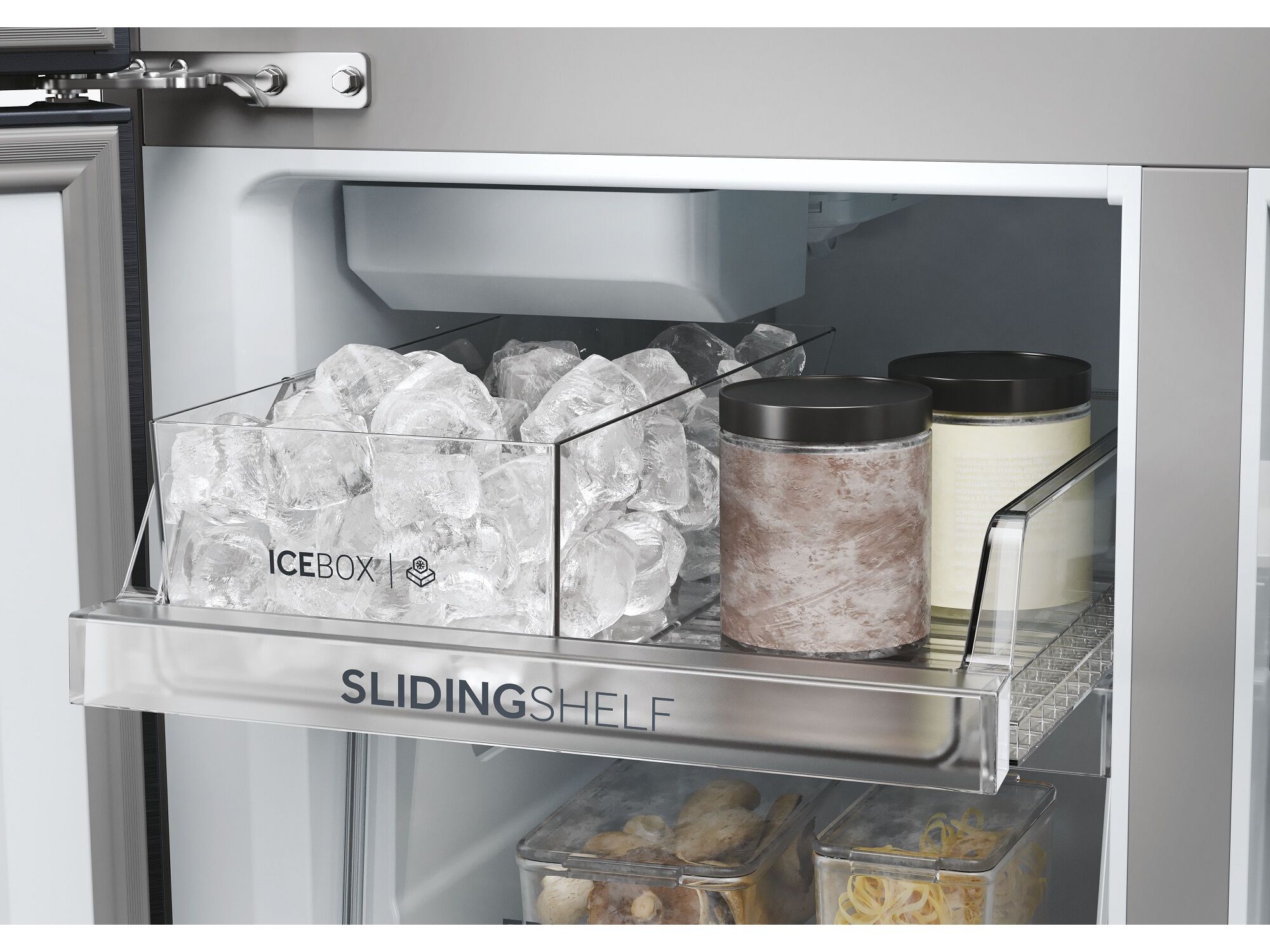 FRIGOR&Iacute;FICO AMERICANO HAIER HCR5919EHMB PRETO ESCOVADO E 525L NO FROST image number 9