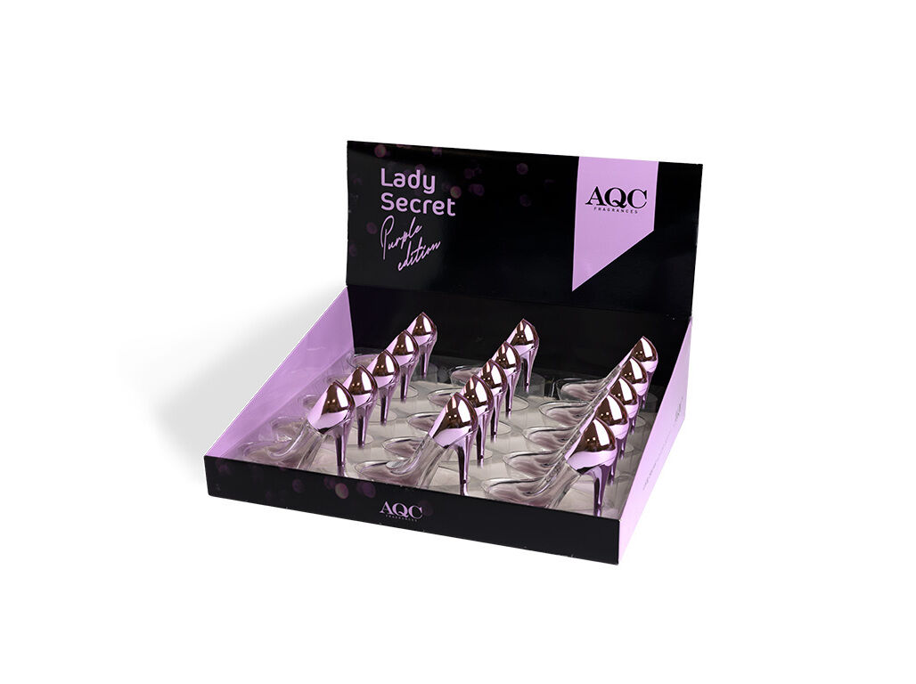 EAU DE TOILETTE AQC FRAGRANCES LADY SECRET PURPLE 30 ML image number 1