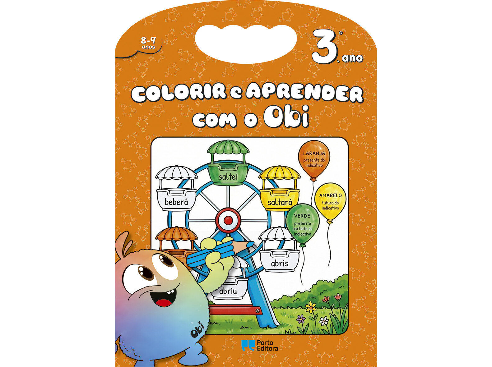 LIVRO COLORIR E APRENDER COM O OBI - 3.&ordm; ANO - 8-9 ANOS image number 0