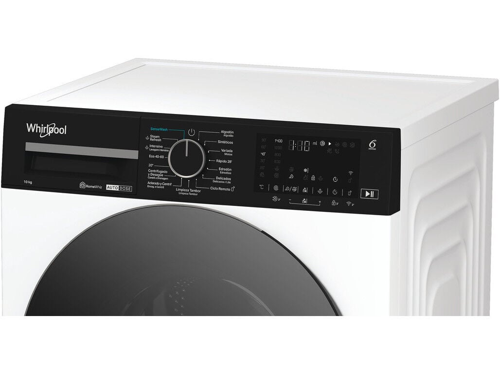 M&Aacute;QUINA DE LAVAR ROUPA WHIRLPOOL WPM07WADSSPT - BRANCO A 10KG image number 3