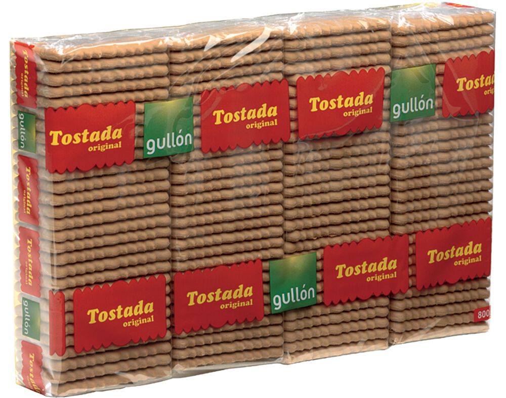 BOLACHA GULLON TOSTADA 4X200G image number 0