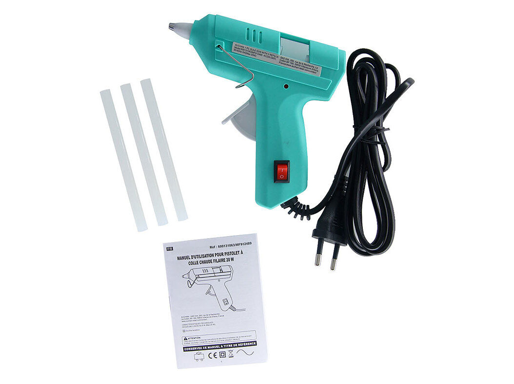 PISTOLA DE COLA AUCHAN COM RECARGA image number 1