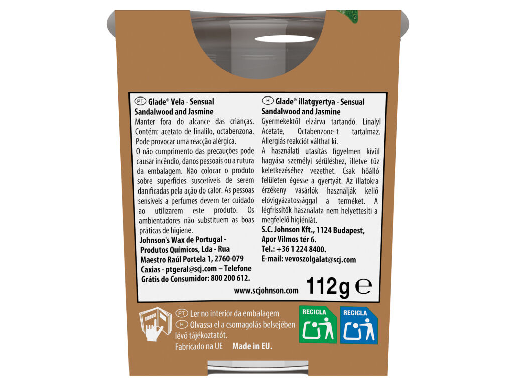 VELA GLADE SANDALWOOD 112G image number 1