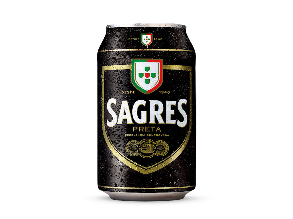 CERVEJA SAGRES PRETA LATA 0.33L (SDR)