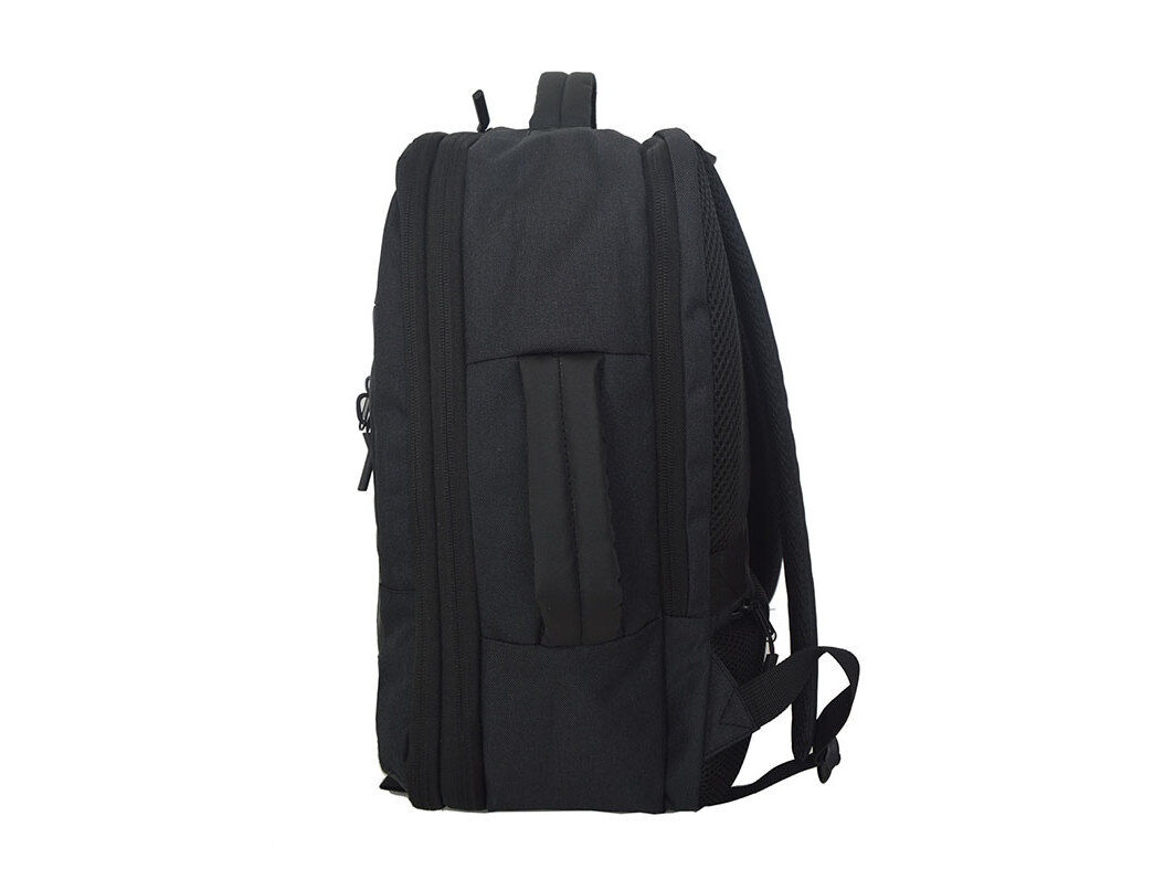 MOCHILA DE VIAGEM AIRPORT COM BOMBA A V&Aacute;CUO PRETO 42X31X14 CM image number 2