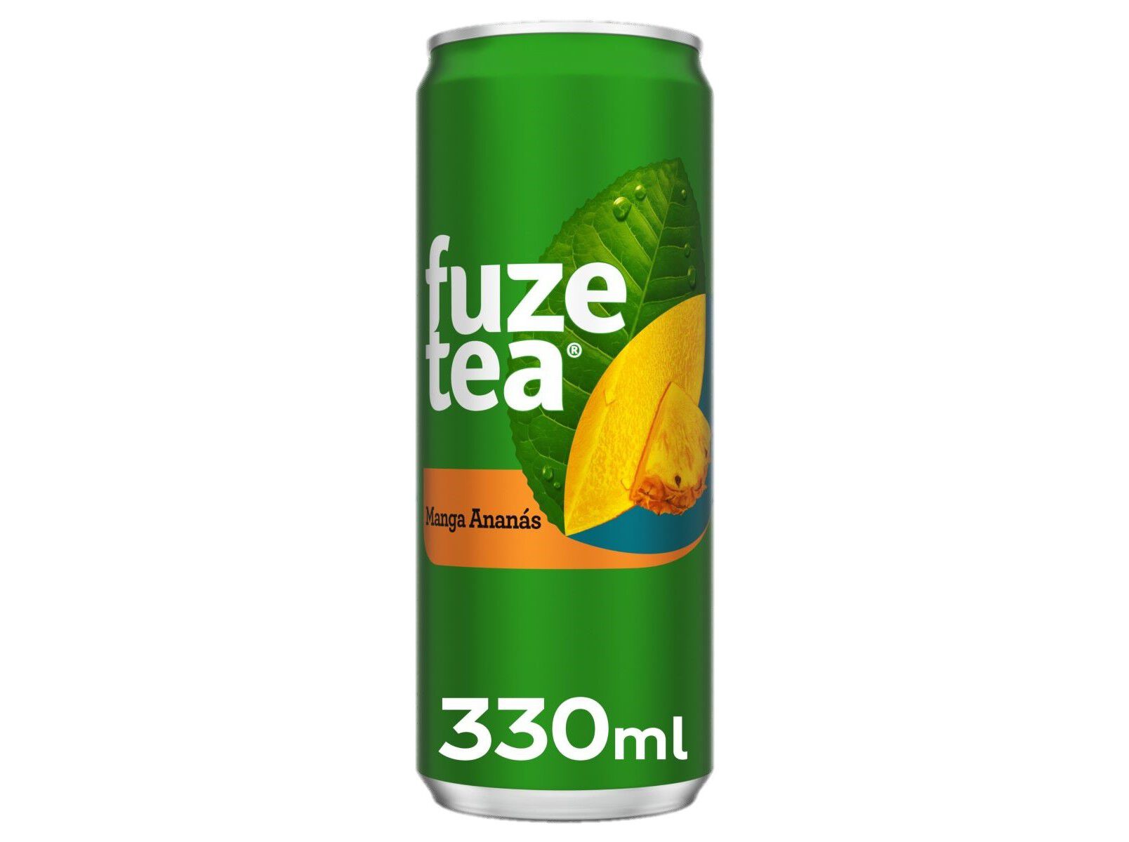 ICE TEA FUZE TEA MANGA ANAN&Aacute;S LATA 0.33L image number 0