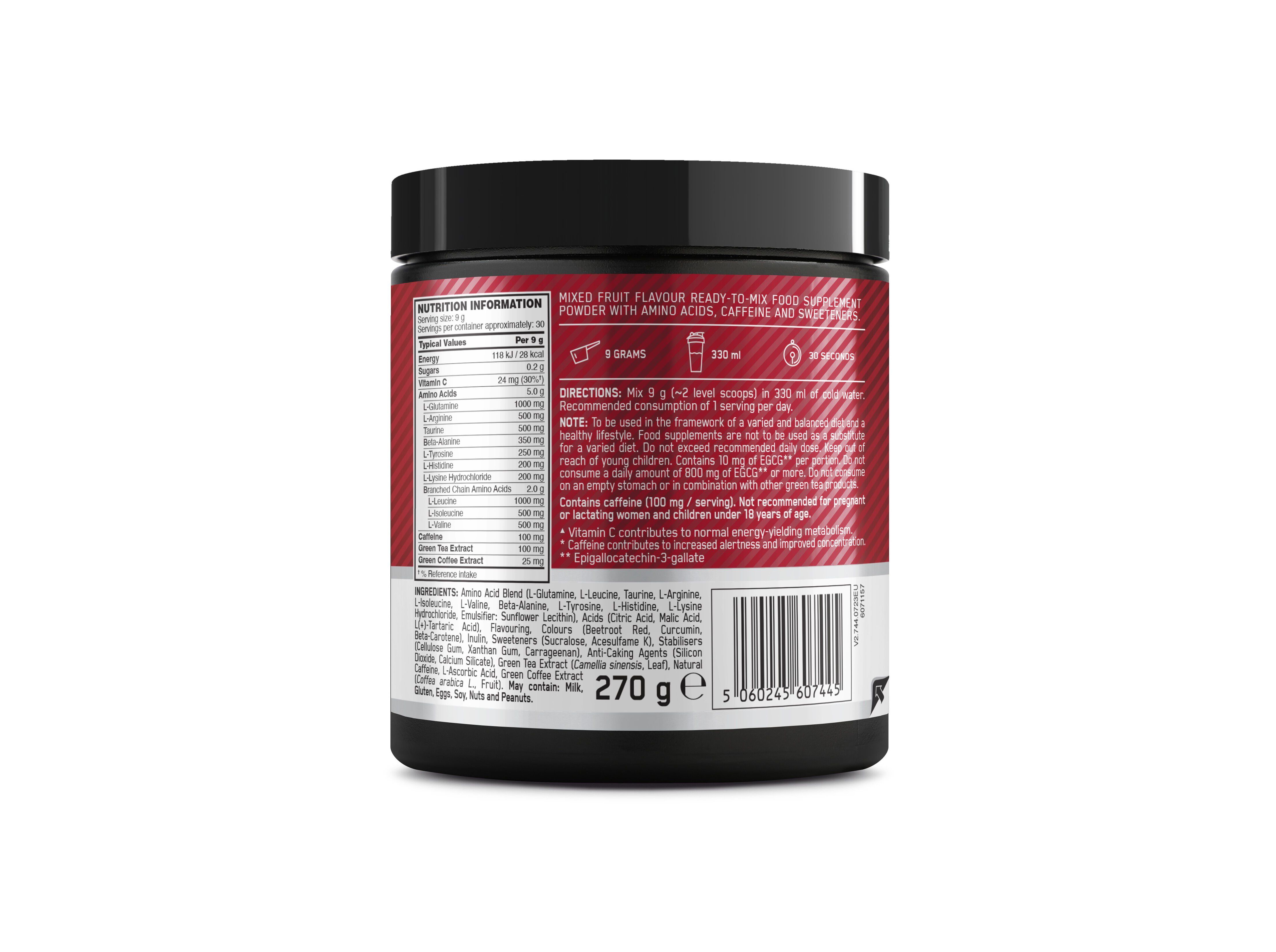 AMINO ENERGY OPTIM NUT FUS&Atilde;O FRUTAS 270G image number 2