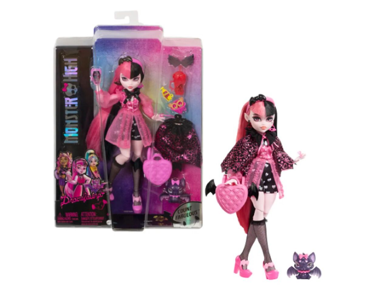 BONECA DRACULAURA MONSTER HIGH image number 0