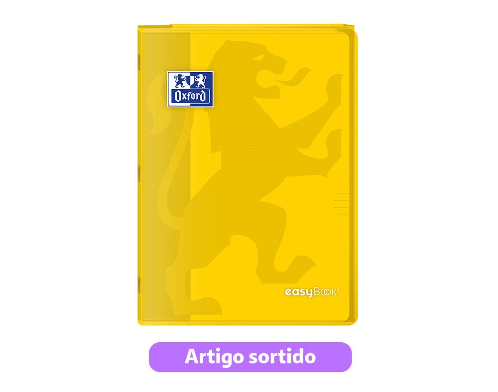 CADERNO AGRAFADO A4 PAUTADO OXFORD EASYBOOK 3EM1 CORES SORTIDAS image number 6